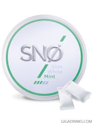 Никотинови пакетчета SNO Slim White Mint Nicotine Pouches