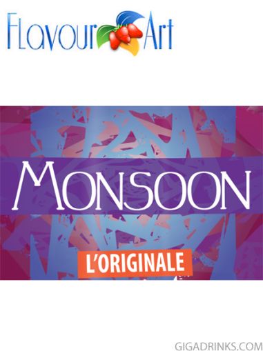 Monsoon 10m / 18mg - FlavourArt e-liquid for electronic cigarettes