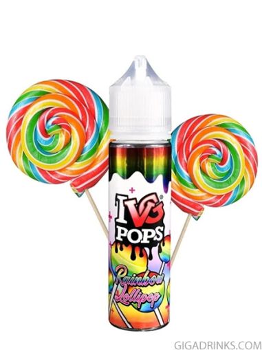 IVG Rainbow Lollipop 50ml 0mg - I VG Shake and Vape