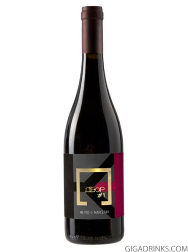 Вино Двор N1 Мерло с Марселан 21 0.75л.