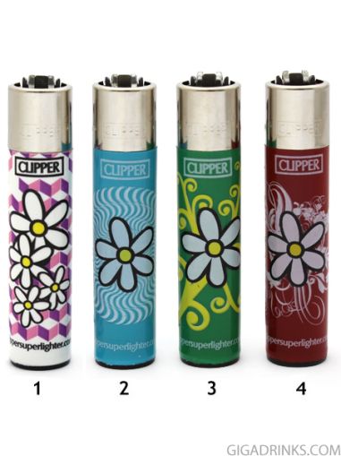 lighters.clipper.flowers