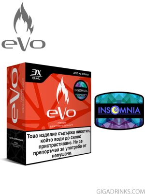 Insomnia 10ml / 6mg - никотинова течност Evo