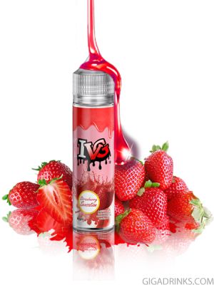 IVG Strawberry Sensation 50ml 0mg - I VG Shake and Vape