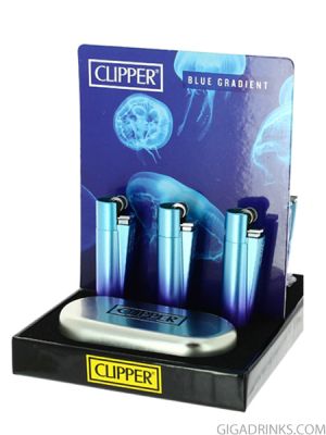 Запалка Clipper Metal Gradient Blue