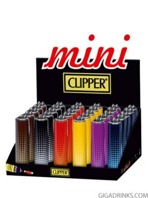 Запалка Clipper Metal Dots Mini