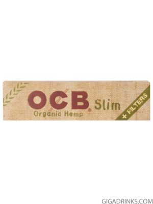 Хартия OCB Organic Slim + tip