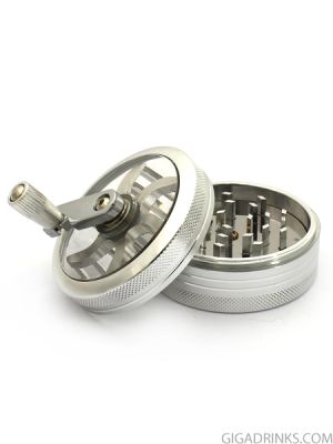 Metal grinder with handel - small