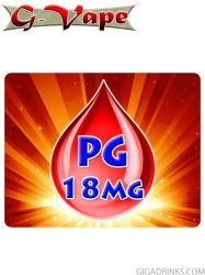 PG 10ml / 18mg TPD Ready - G-Vape base liquid for electronic cigarettes