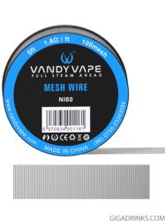 Проводник Vandy vape Ni80 Mesh Wire 100mesh 5ft