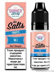 Dinner Lady Watermelon Ice Salts 10ml 20mg