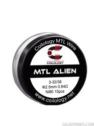 Намотки Coilology MTL Alien Wire 0.84Ohm Ni80