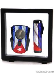 Gift Box Cool Lighter and Cigar Cutter "Cuba"