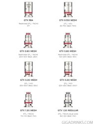 Изпарителни глави Vaporesso GTX Mesh Coil Platform