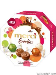 Шоколадови бонбони Merci Lovelies 185gr