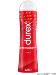 Durex - интимен лубрикант с вкус на ягода - 50 мл