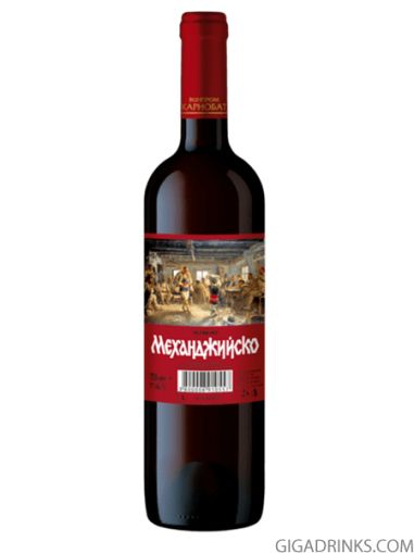 Механджийско червено вино 0.7л