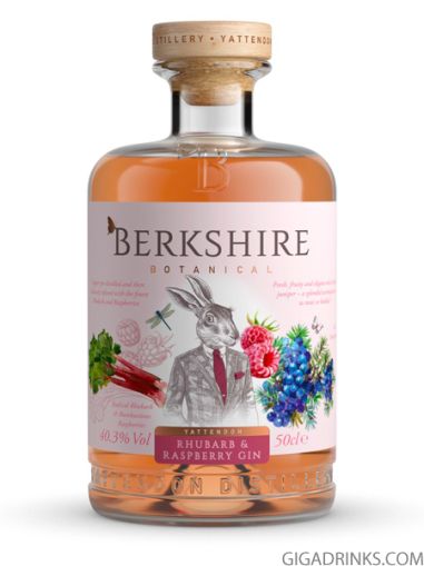 Berkshire Botanical Raspberry & Rhubarb Gin 0.5l.