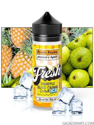Pineapple Blood Orange Guava Ice - 30ml 120ml Flavor Shot by Fresh