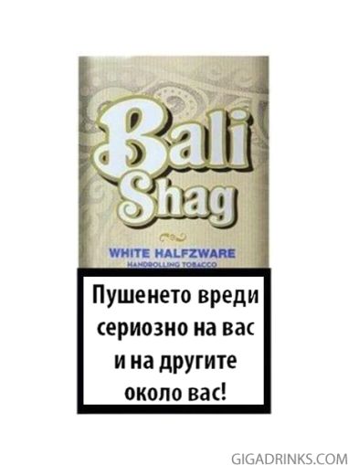 Bali Shag White Halfzware 30gr