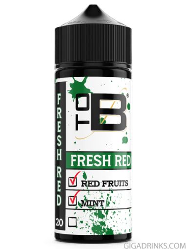 Fresh Red 20ml in 120ml Flavor Shot by toB