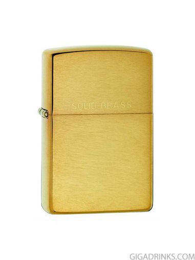 Запалка Zippo - Solid Brass