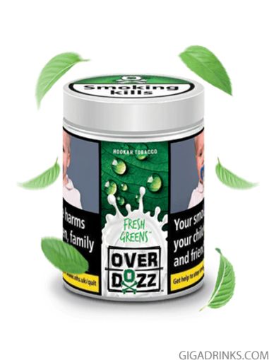 Overdozz Tobacco Fresh Greens 50 гр. Тютюн за Наргиле