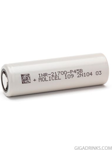 Батерия 21700 Molicel P45B 4500mAh 45A 3.7V