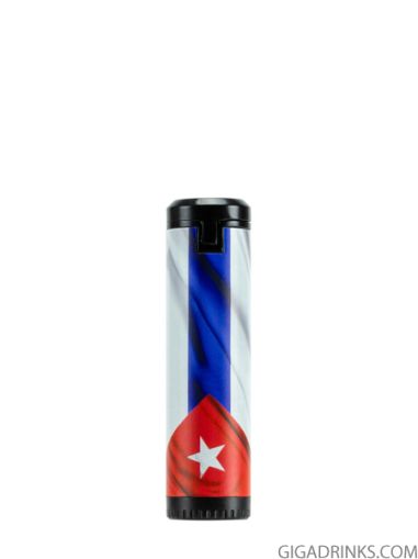 Cool 3 flame jet lighter Cuba Flag