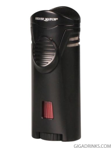 Silver Match Debden with cigar holder