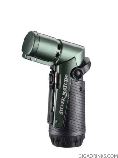 Silver Match Skopje Storm Lighter Triple Jetflames