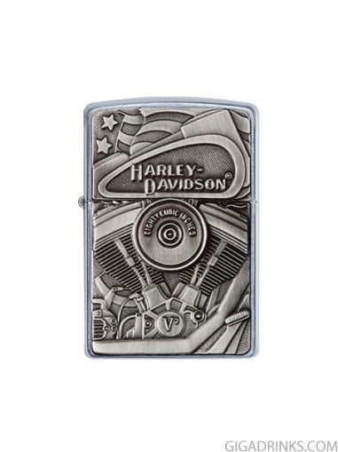 Запалка Zippo -  Harley-Davidson® Motor Flag