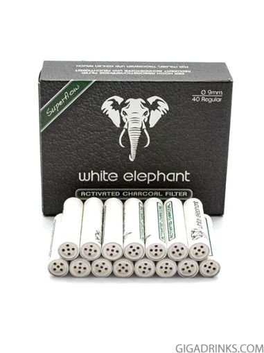 Pipe filters White Elephant 40pc