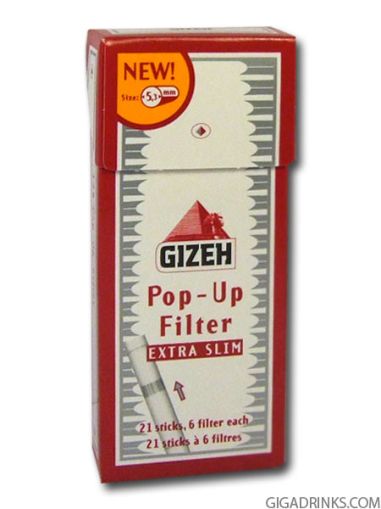 Gizeh Extra Slim Pop Up 126бр.