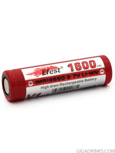 Efest 18650  IMR 1600mAh 30A 3.7V