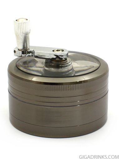 Metal grinder with handel - middle