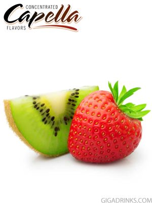 Kiwi Strawberry with Stevia 10ml - концентриран аромат от Capella Flavors USA