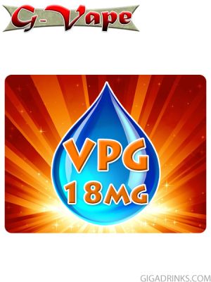 VPG 10ml / 18mg TPD Ready - G-Vape base liquid for electronic cigarettes