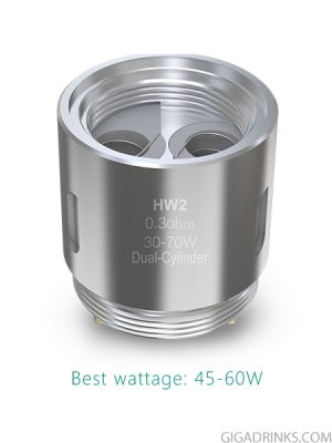 Eleaf HW2 Dual-Cylinder coil head