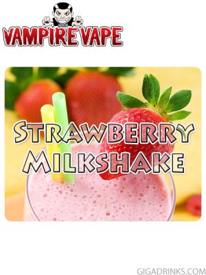 Strawberry Milkshake 10ml - concentrated flavor for e-liquids by Vampire Vape UK