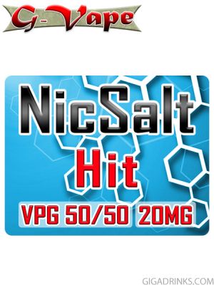 NicSalt Hit 10ml / 20mg VPG - G-Vape базов разтвор с никотинови соли за електронни цигари