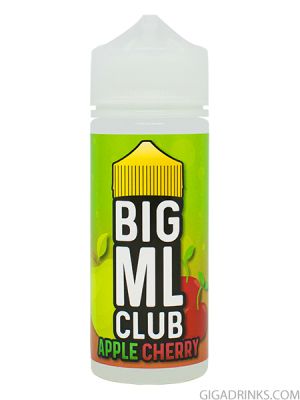 Big ML Club Apple Cherry 100ml 0mg - Big ML Club Shake and Vape