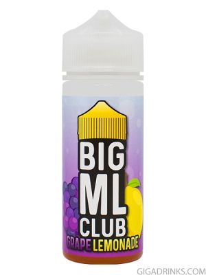 Big ML Club Grape Limonade 100ml 0mg - Big ML Club Shake and Vape