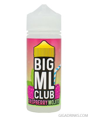 Big ML Club Raspberry Mojito 100ml 0mg - Big ML Club Shake and Vape