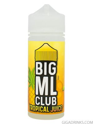 Big ML Club Tropical Juice 100ml 0mg - Big ML Club Shake and Vape