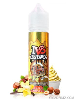 IVG Nutty Custard 50ml 0mg - I VG Shake and Vape