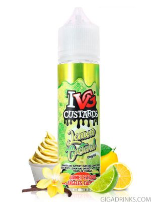 IVG Lemon Custard 50ml 0mg - I VG Shake and Vape