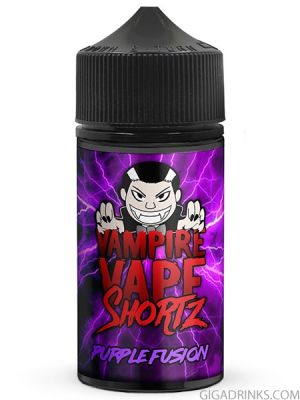 Purple Fusion 50ml 0mg - Vampire Vape Shortz