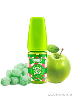 Apple Sours 25ml 0mg - Tuck Shop Shake And Vape by Dinner Lady