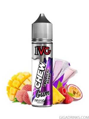 IVG Tropical Berry Chew 50ml 0mg - I VG Shake and Vape