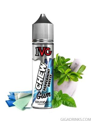 IVG Peppermint Breeze Chew 50ml 0mg - I VG Shake and Vape